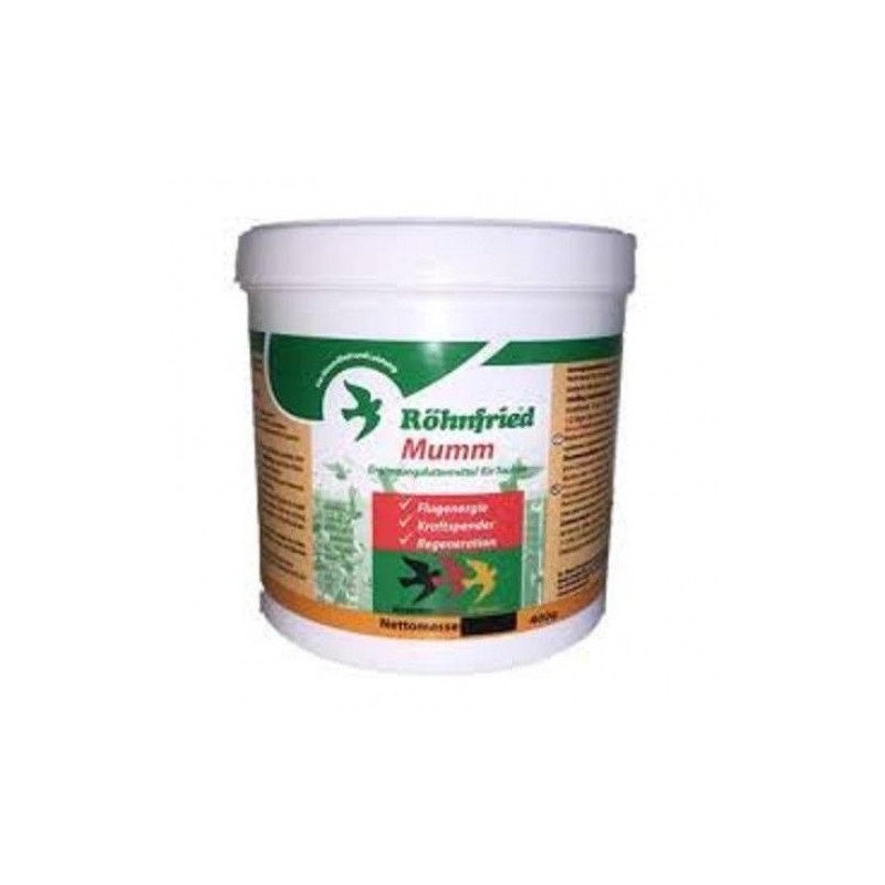 Rohnfried Mumm 400 gr (Electrolytes + glucose + vitamins). For pigeons