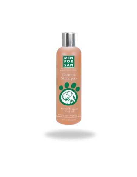 Menforsan shampoo for 1L dogs with mink oil