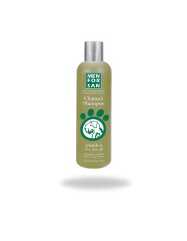 Champú para perros relajante y anti picores MENFORSAN ÁRBOL DE TE 300 ml