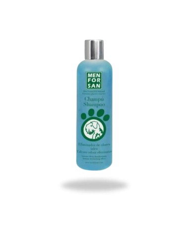 Menforsan dog shampoo to eliminate odors