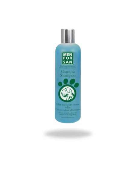 Menforsan dog shampoo to eliminate odors