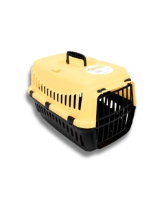 Transportín YOMMY para Mascotas con Puerta de Plástico 46x31x32cm - Transporte Seguro y Cómodo