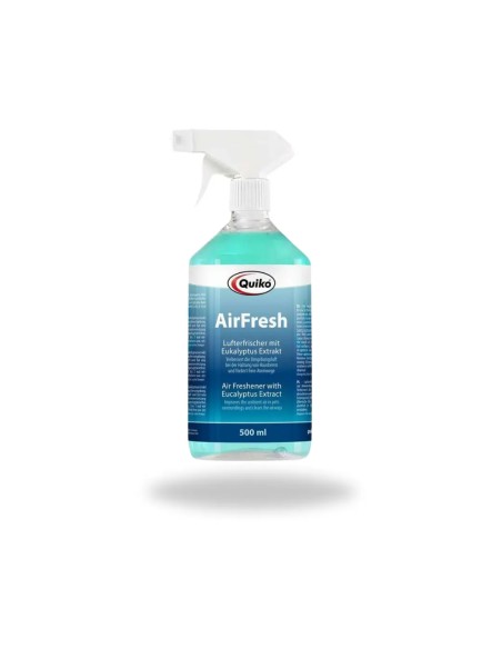 Ambientador QUIKO AIR FRESH con aroma de eucalipto, para aviarios y palomares 500 ml