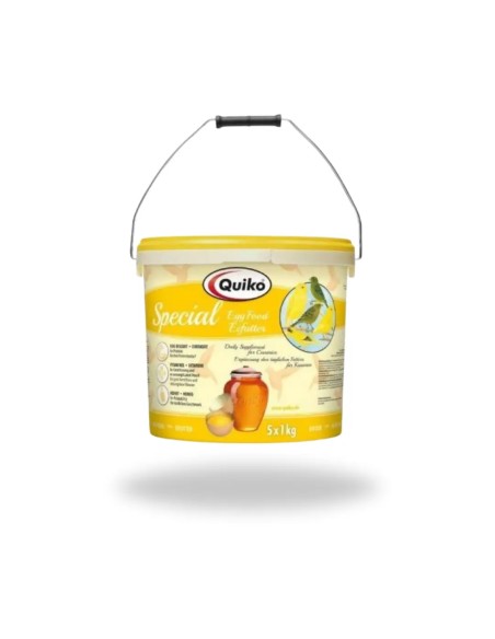 Pâtes sèches pour canaris QUIKO SPECIAL 5 KG