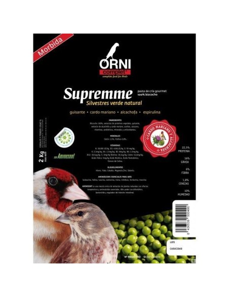 PASTA CRIA SUPREMME VERDE NATURAL 2 kg