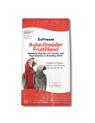 Pienso ZUPREEM ESSENTIALS BREEDER para Aves de Tamaño Mediano y Grande, 18 Kg