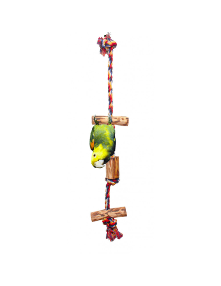 Juguete para Loros Pequeños SUN PARROT Climbing Rope Medium | Diversión y ejercicio