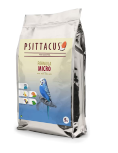 Psittacus Fórmula Micro de 5 kg para aves pequeñas