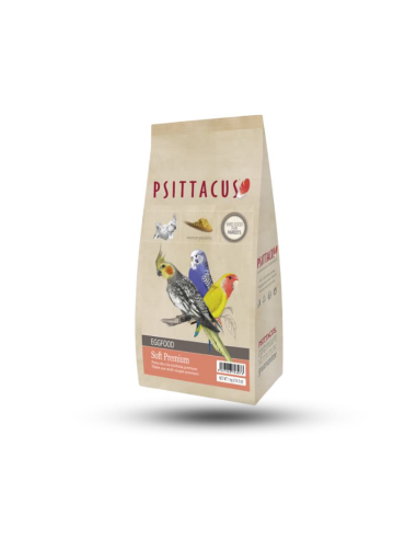 Pasta de Cría Psittacus Mórbida Premium - Alimento para Ninfas, Agapornis y Cotorras