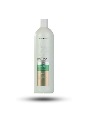 Champú Fortificante de Biotina y Jengibre – Cabello Fuerte y Brillante