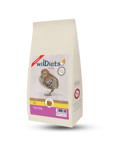 Comida Completa para Pollitos PSITTACUS WILDIETS Vital Chicks Gel 1kg