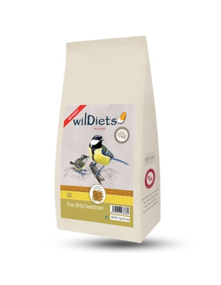 Comida Completa para Insectivoros no Estrictos PSITTACUS WILDIETS Gel 1kg