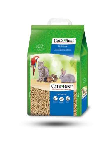 Lecho Natural Cats Best Universal para Gatos y Pequeños Animales