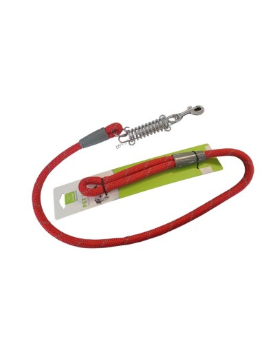 Correa de Nylon Roja para Perro - 1.2 Metros de Longitud