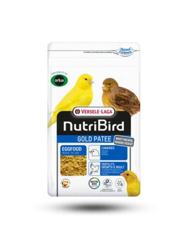 Gold Patee Canarios - Pasta de Huevo para Canarios
