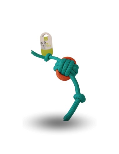 Mordedor para Perro Grande NUNBELL de Cuerda en Forma de Nudo, 35 cm