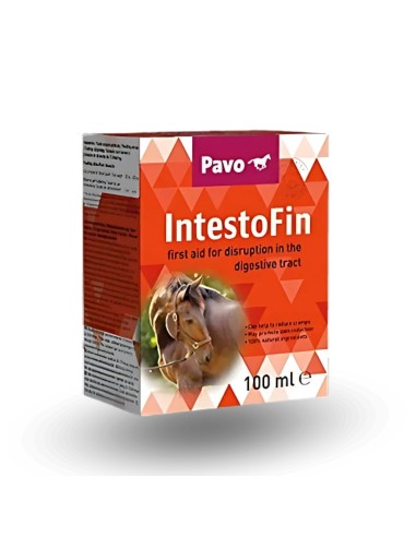 Suplemento Digestivo para Caballos PAVO IntestoFin 100 ml - Refuerzo Intestinal y Bienestar Digestiv