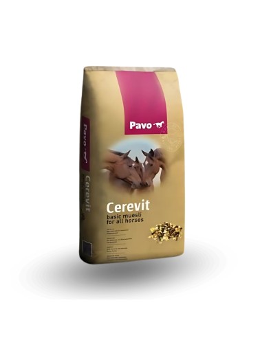 Muesli Básico Completo para Caballo PAVO Cerevit 15 Kg