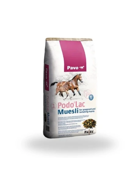 Pavo PodoLac Muesli 15 kg – Alimentación para Yeguas Gestantes y Lactantes