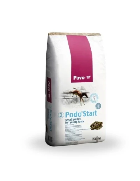 Pavo PodoStart – Pienso para Potros Jóvenes 3 Semanas a 8 Meses | 20 kg