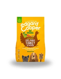Comida para Perro Adulto EDGARD COOPER Pavo y Pollo Ecológicos de 7kg