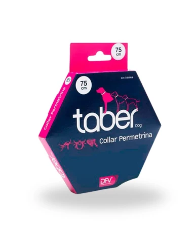Taberdog Collar Permetrina 75 cm – Protección para Perros de Razas Grandes