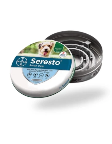 SERESTO COLLAR PERROS MENOS DE 8 KG, 38 CM