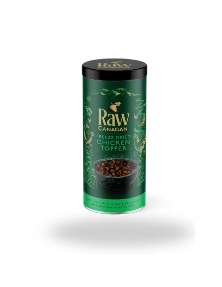 Canagan RAW Topper Pollo 50 g – Complemento Liofilizado Natural para Perros y Gatos