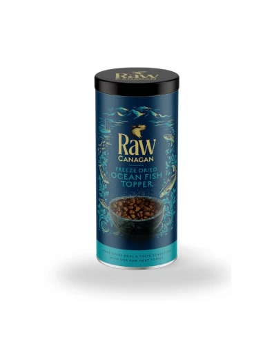 Saborizante Natural para Perros CANAGAN RAW Topper Pescado Blanco y Salmon 50gr