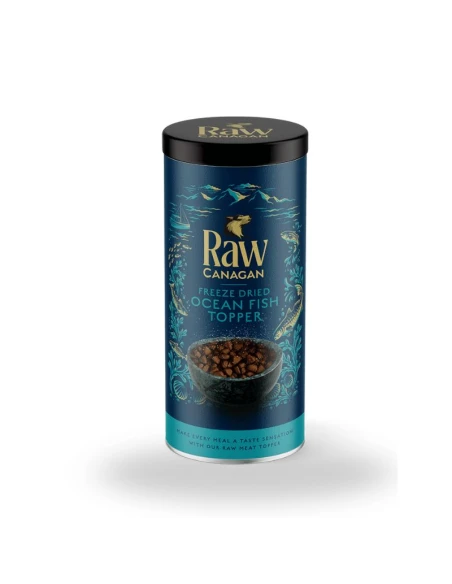 Canagan RAW Topper Pescado 50 g – Complemento Natural Liofilizado para Perros y Gatos