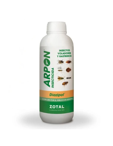 Insecticida para insectos voladores y rastreros ARPÓN DIAZIPOL 1 L