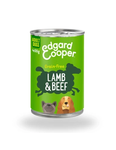 Edgard & Cooper Comida Húmeda Cordero y Ternera Perros – 6x400g