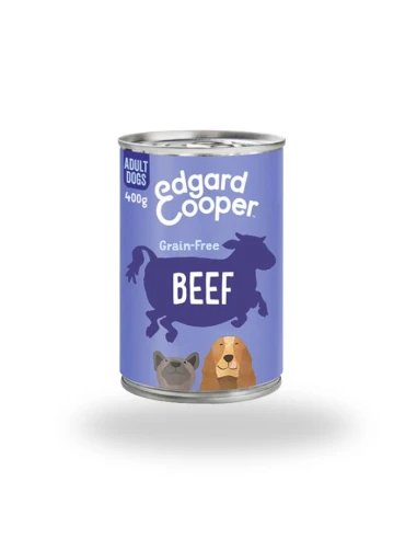 Edgard & Cooper Comida Húmeda Ternera para Perros – 6x400g
