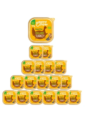 EC Canine Bio Organic Pavo Adulto – Comida Húmeda Ecológica 17x100g