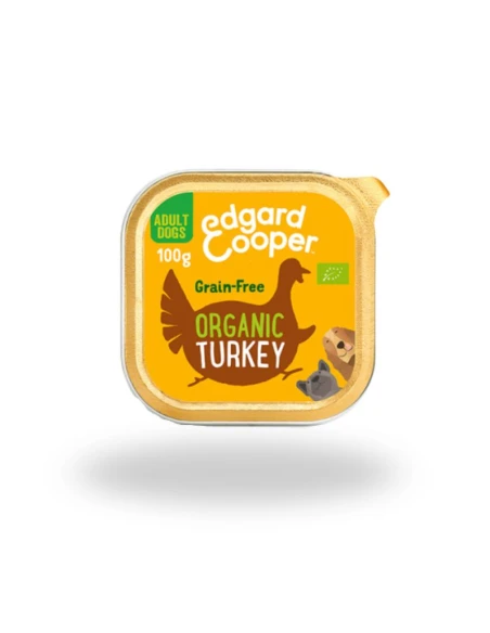 EC Canine Bio Organic Pavo Adulto – Comida Húmeda Ecológica 17x100g