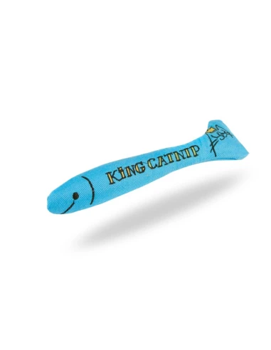 Juguete de Sardina para Gatos KING CATNIP con Hierva Gatera