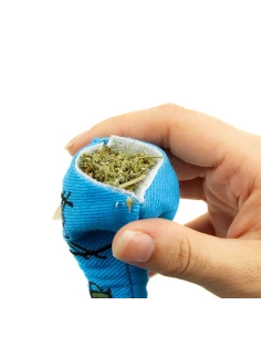 Juguete de Sardina para Gatos  KING CATNIP con Hierva Gatera