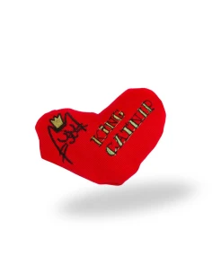 Juguete de Corazón para Gatos KING CATNIP con Hierva Gatera