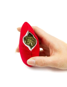 Juguete de Corazón para Gatos KING CATNIP con Hierva Gatera