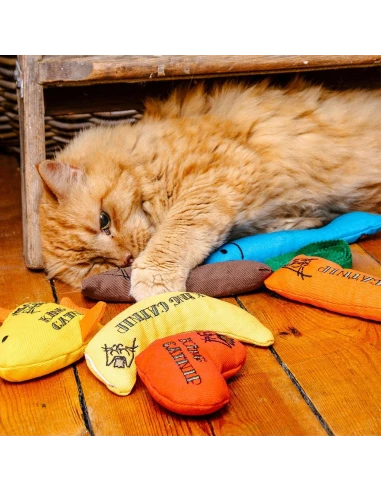 King Catnip Rana – Juguete para Gatos con Hierba Gatera Natural