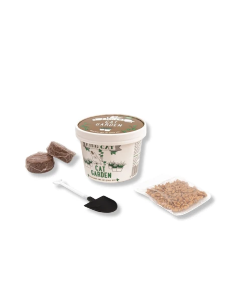 King Catnip Kit de Cultivo de Hierba para Gatos 12g | Hierba Gatera Natural