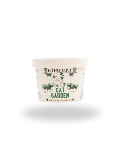 King Catnip Hojas de Hierba Gatera 35g | Estimula el juego y bienestar de tu gato
