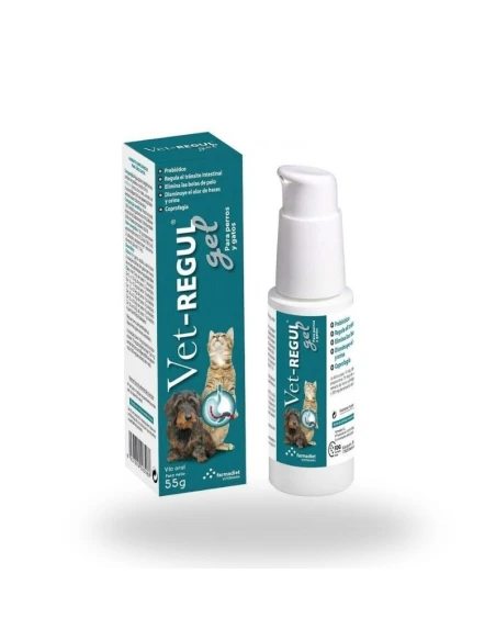 VETREGUL Gel 50 ml Regulador Intestinal para Perros y Gatos