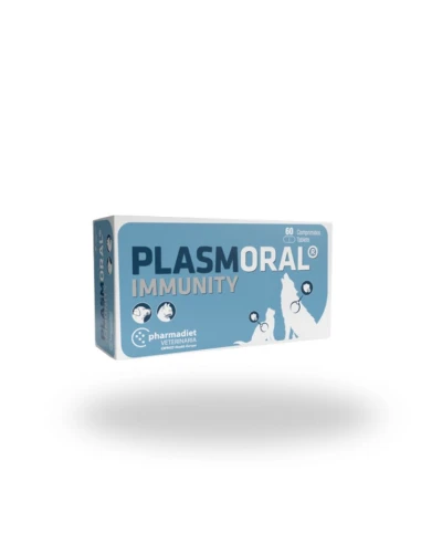 PLASMORAL Immunity 60 comprimidos. Refuerzo del sistema inmunológico para perros y gatos