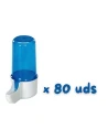 Bebedero 2GR Sifon Corto Lujo Compatible con todas las Jaulas 70 ml PACK 80UDS