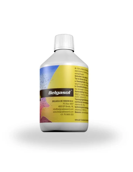 Belgasol 250 ml – Electrolitos y Energía Rápida para Palomas y Pájaros