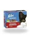 PURINA FELIX Original – Festín de Sabores en Gelatina – Selección de Campo para Gatos Adultos