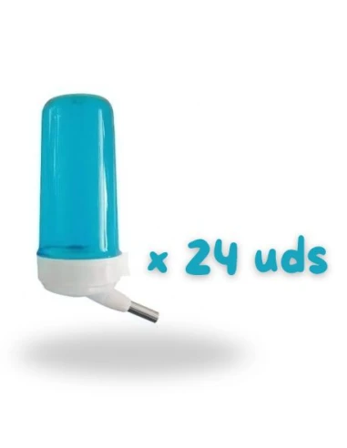 Caja 24 Bebederos Sifone Power sin Bola – 200 cc – Para Aves