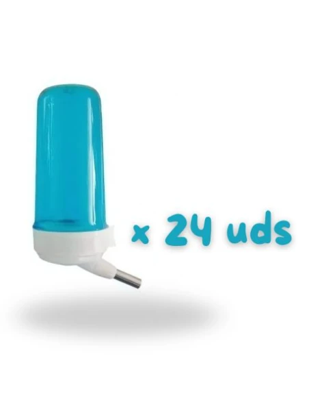 Caja 24 Bebederos Sifone Power sin Bola – 200 cc – Para Aves