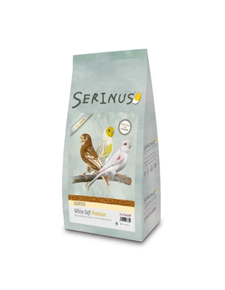 Complementos para aves|Pasta de Cria Humeda SERINUS White Soft Premium Eggfood Sin Dore 1Kg